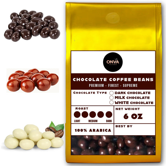 Chocolate Covered Espresso Coffee Beans — Artisan Variety